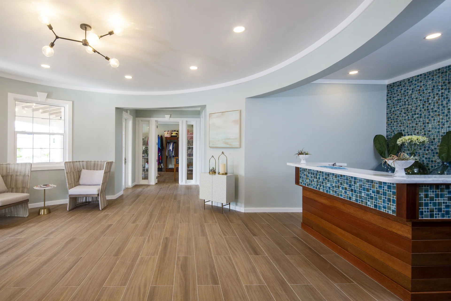 Spa reception
