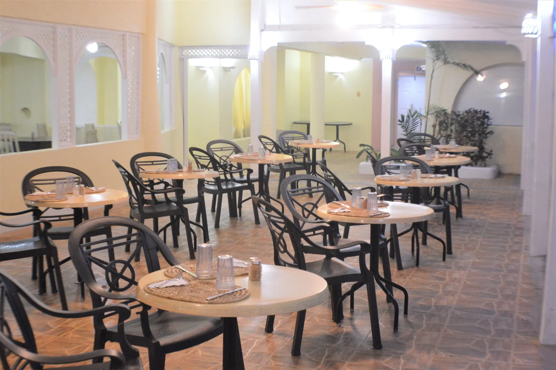 Breakfast area
