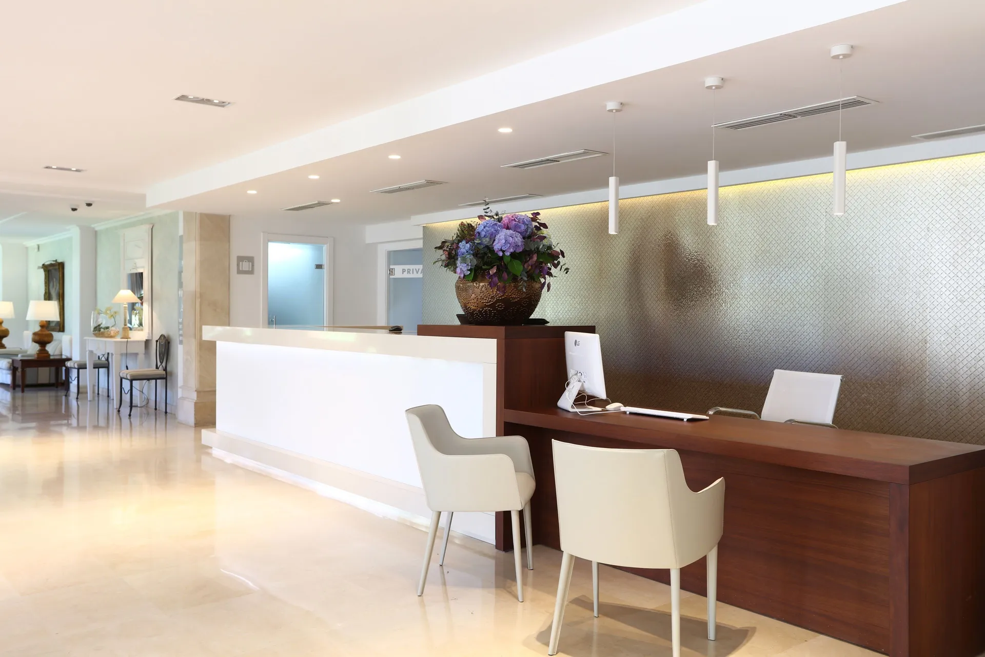 Reception hall