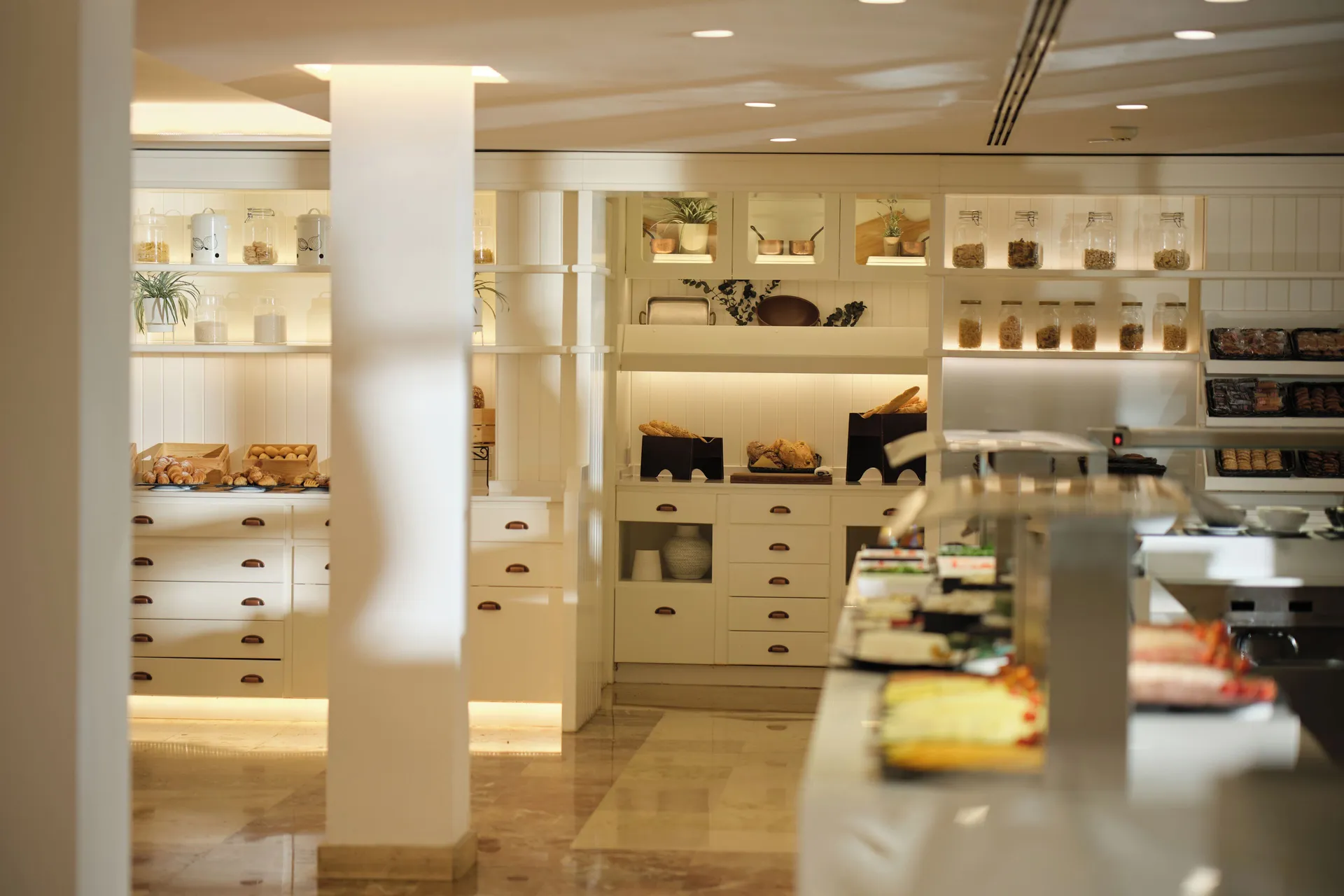 Breakfast buffet