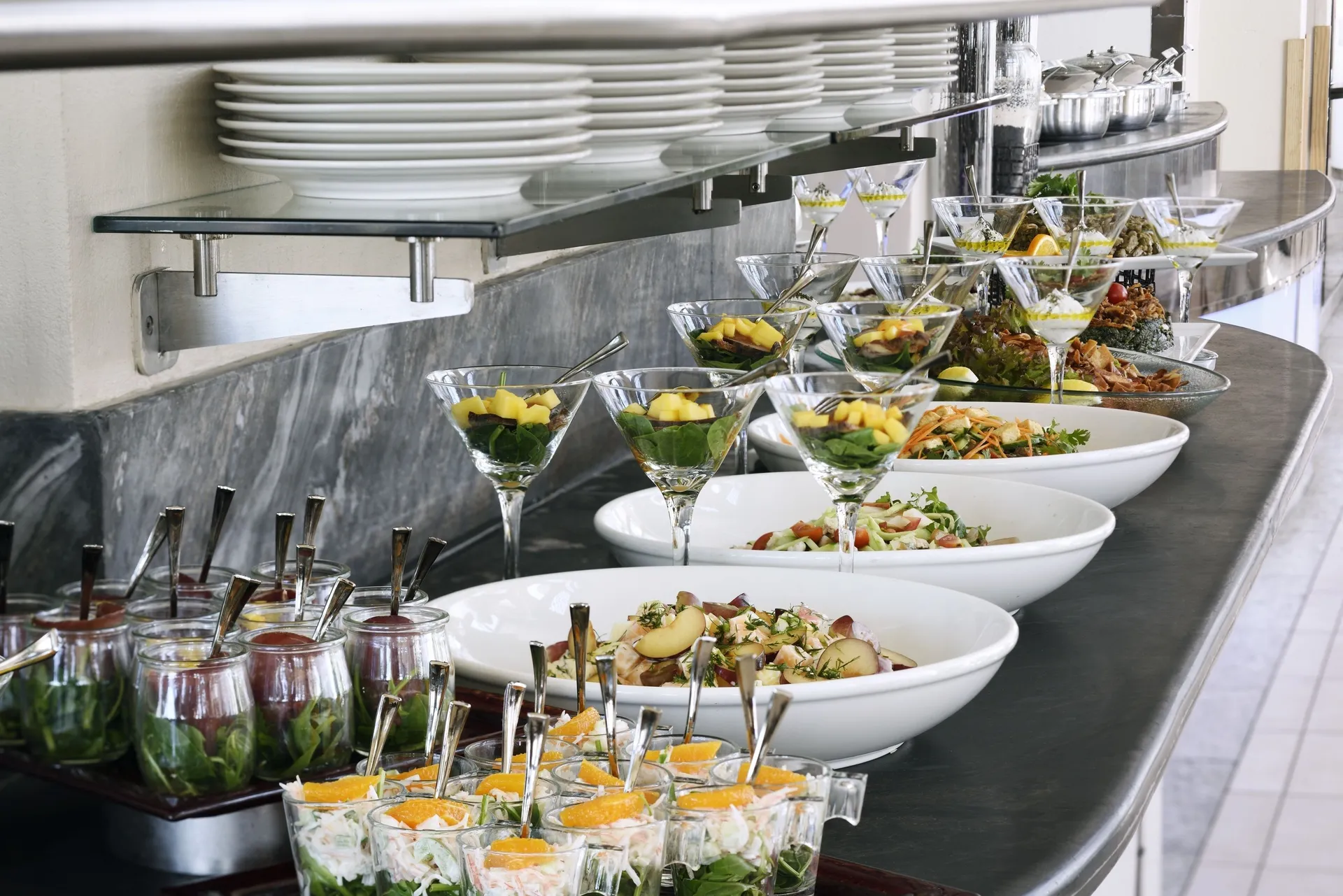 Breakfast buffet