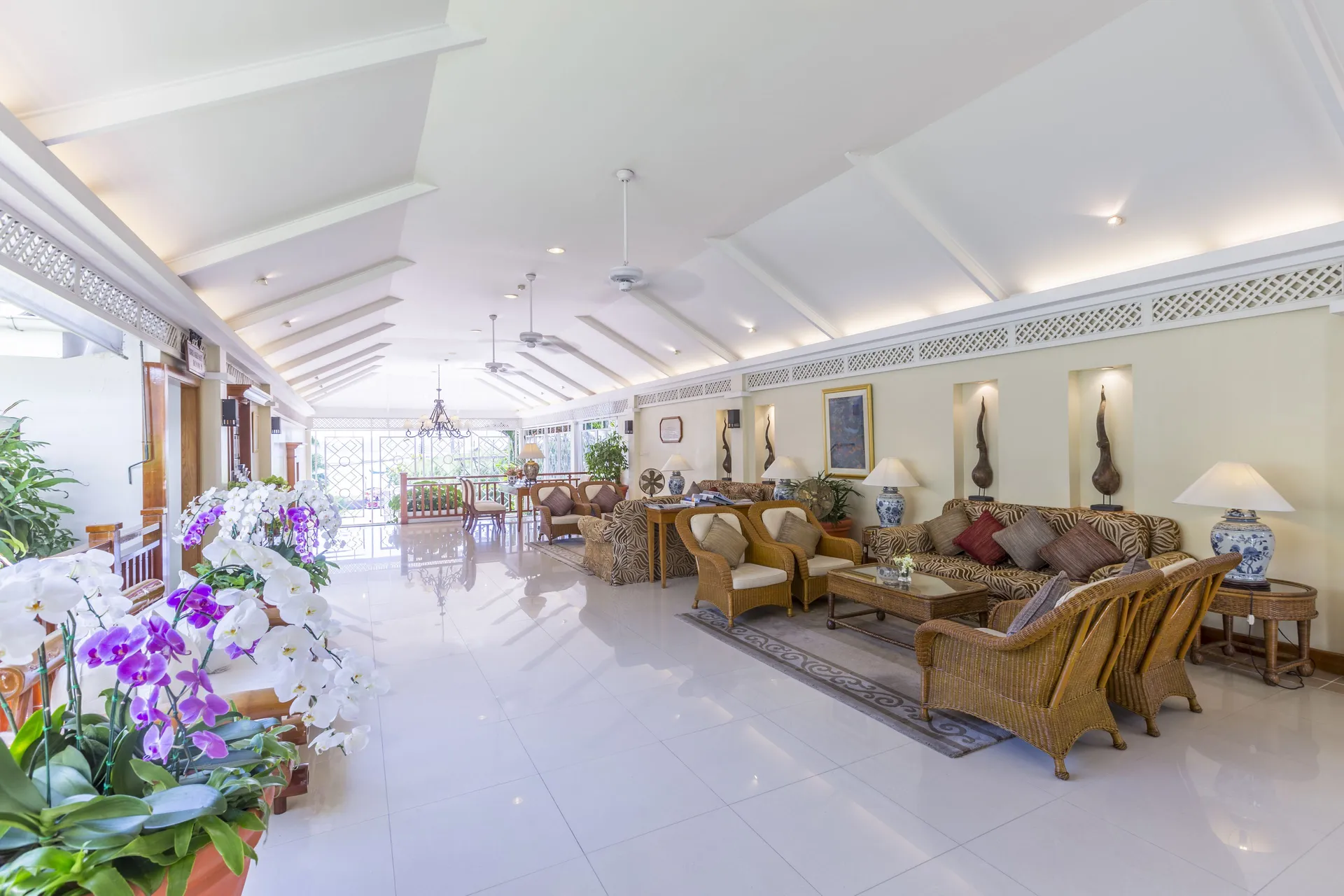 Lobby sitting area