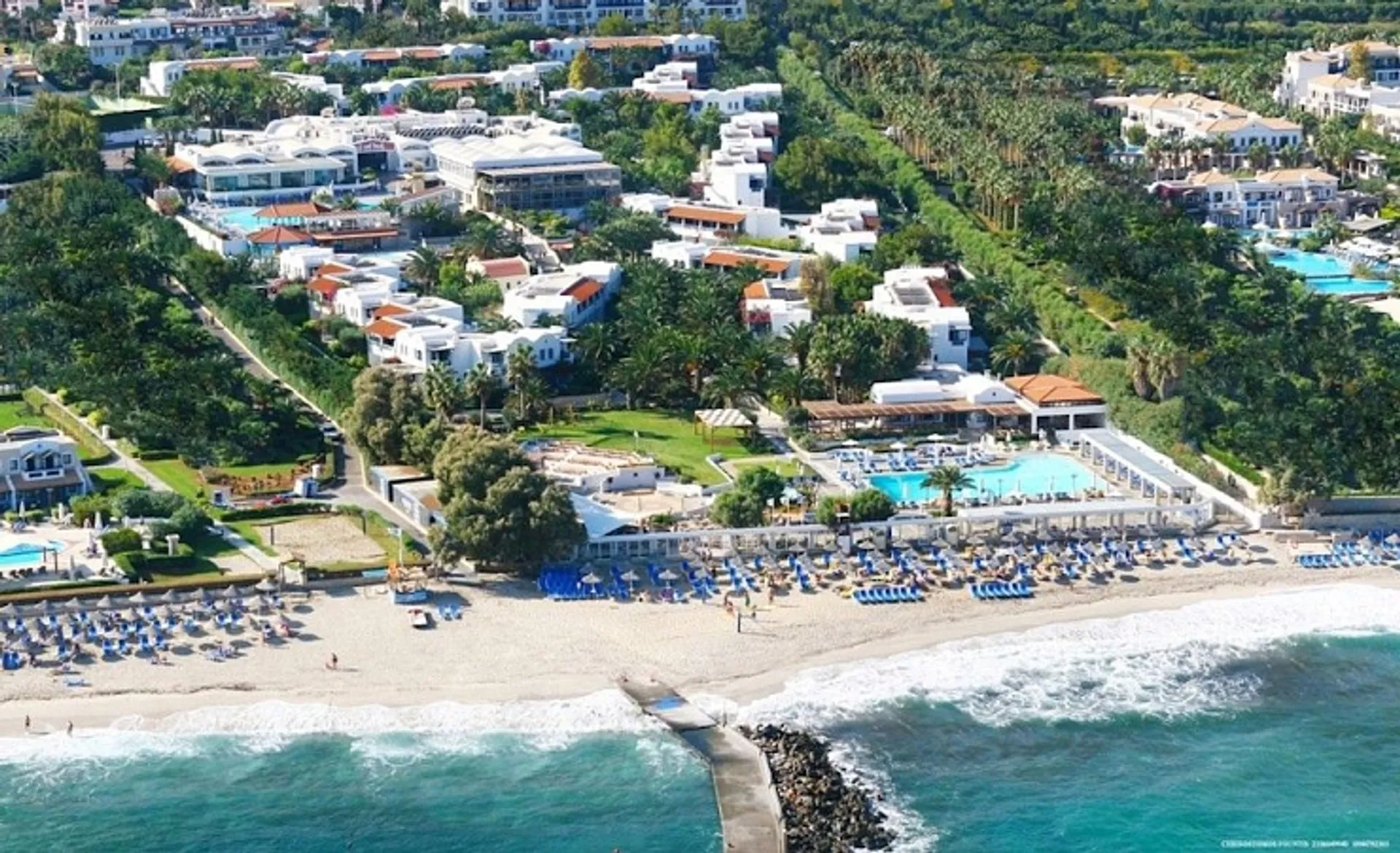 Annabelle Beach Resort - Aerial View Of The Resort