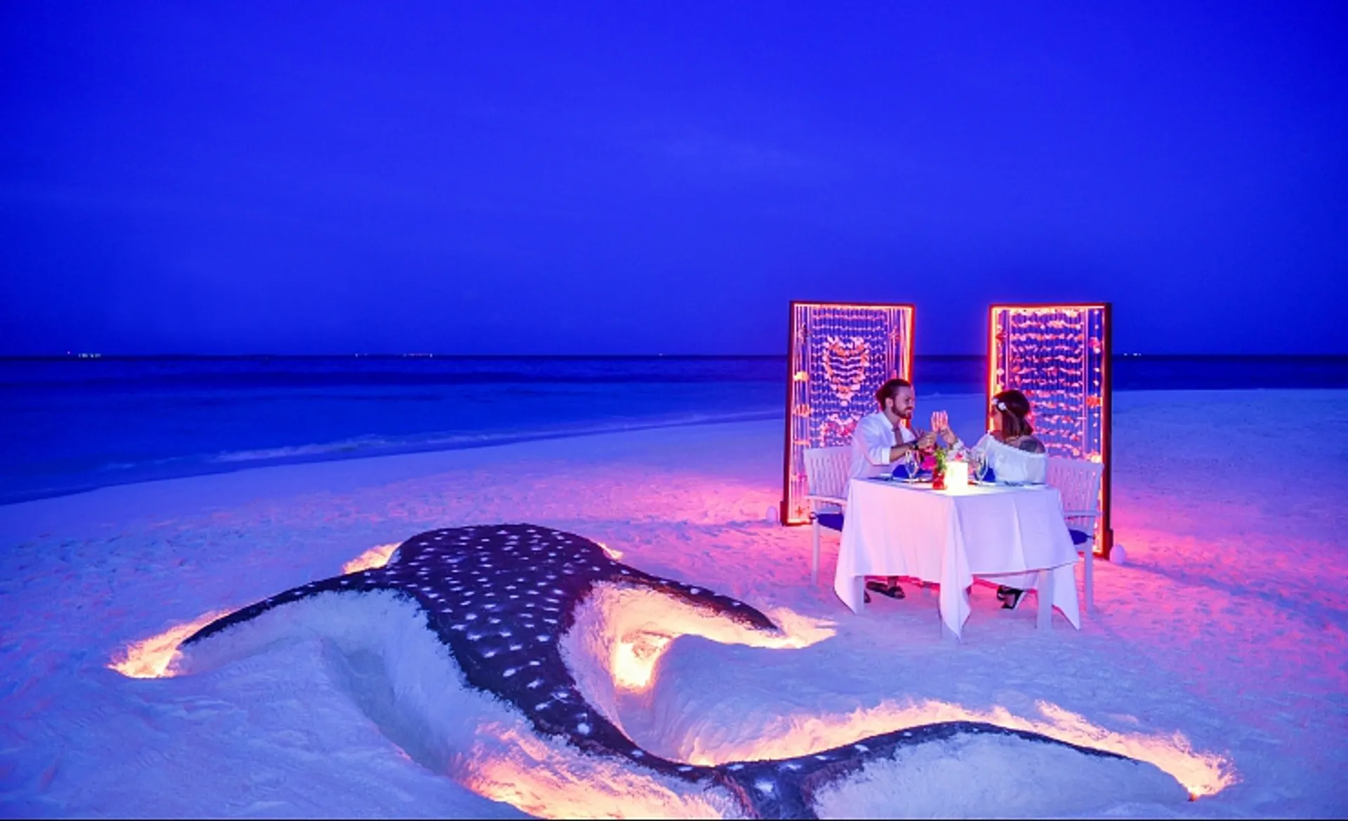 Adaaran Club Rannalhi - Private Beach Dinner