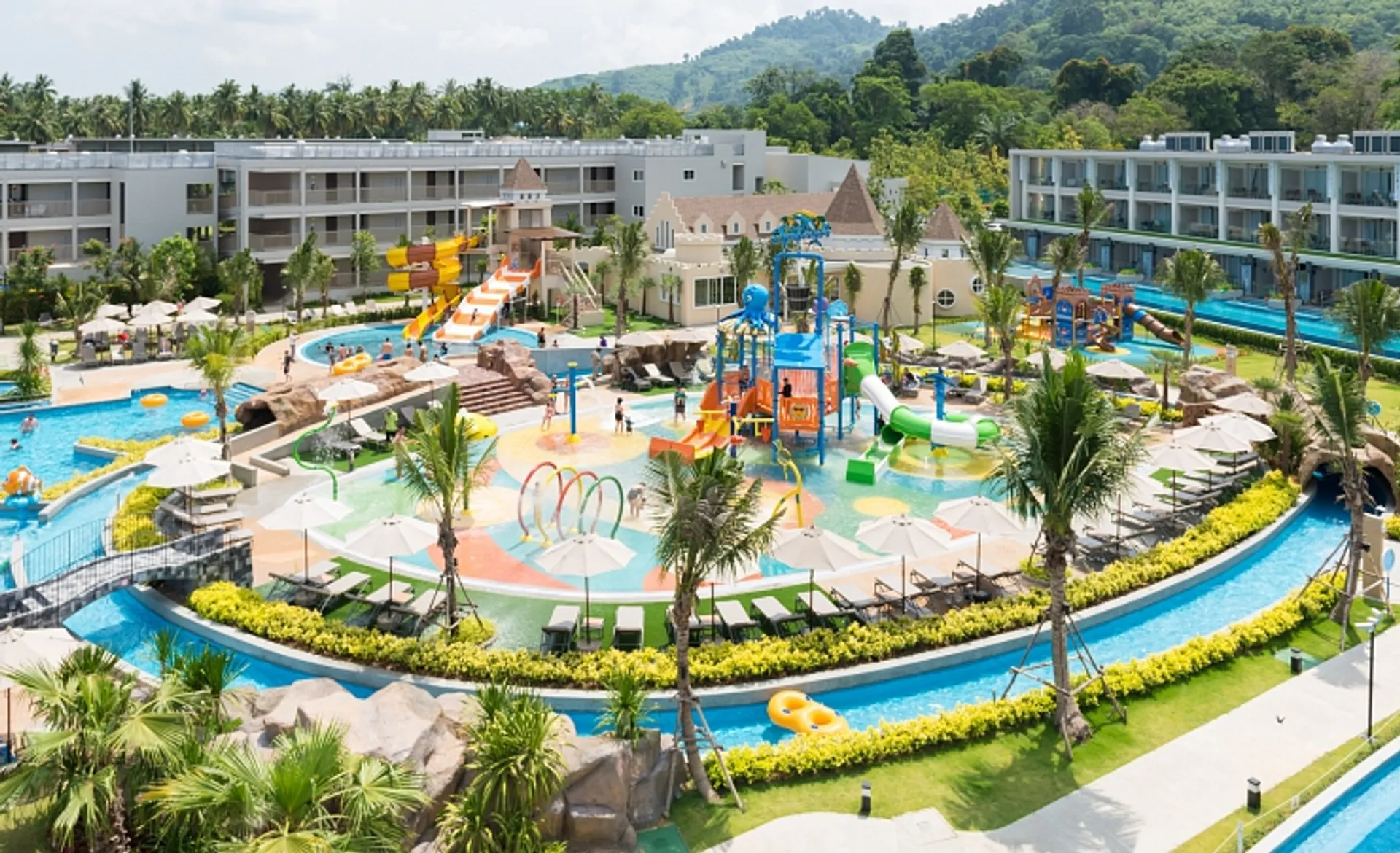 The Sands - Aerial Of Kids Pool