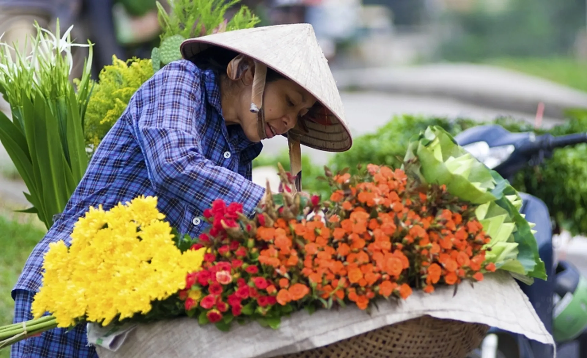 Flower Market, Saigon