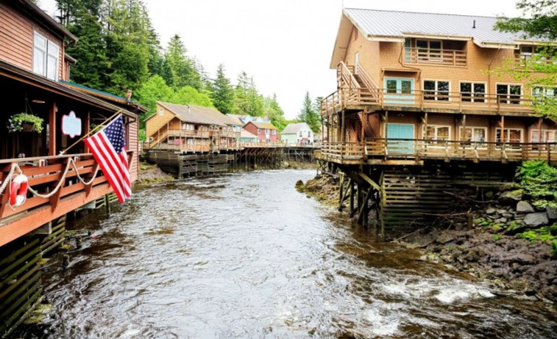 Creek Street Ketchikan Alaska