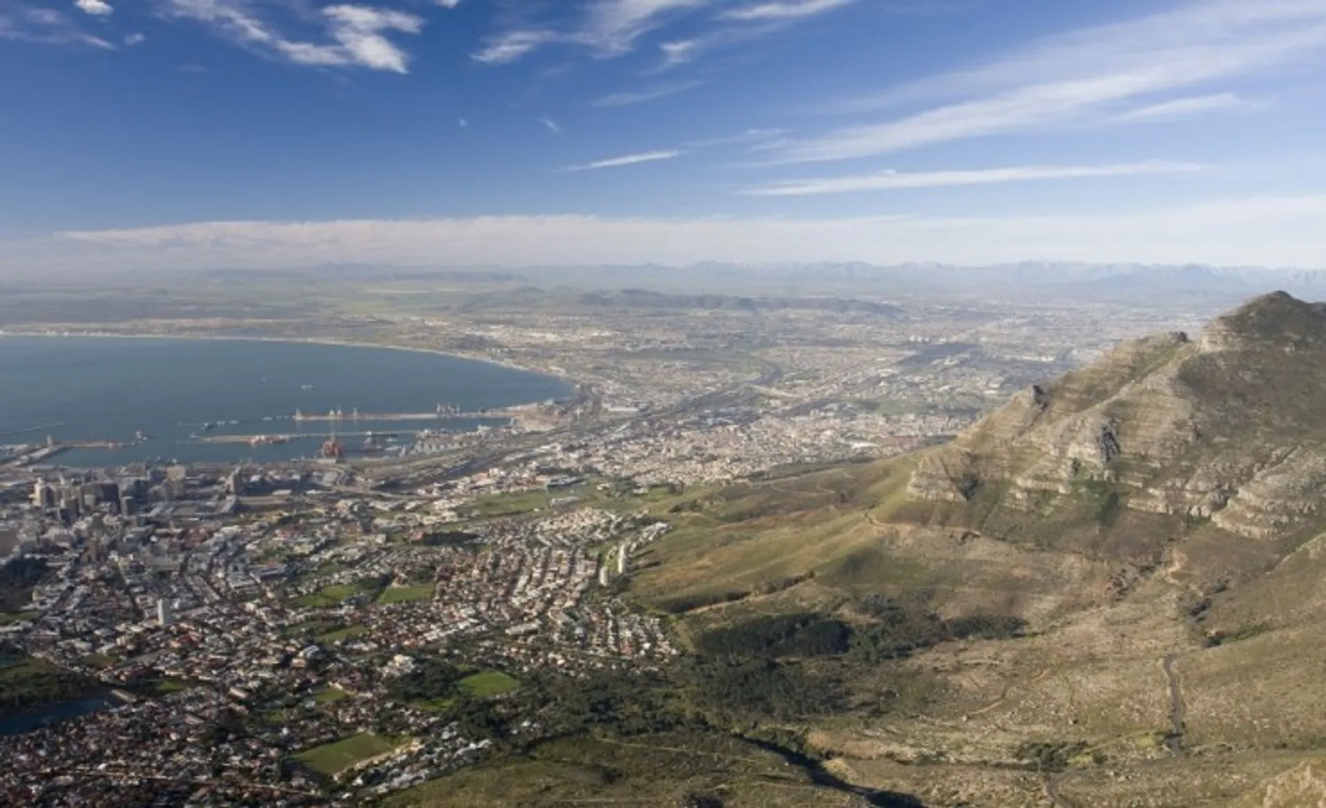 Cape Town From Table Mountain