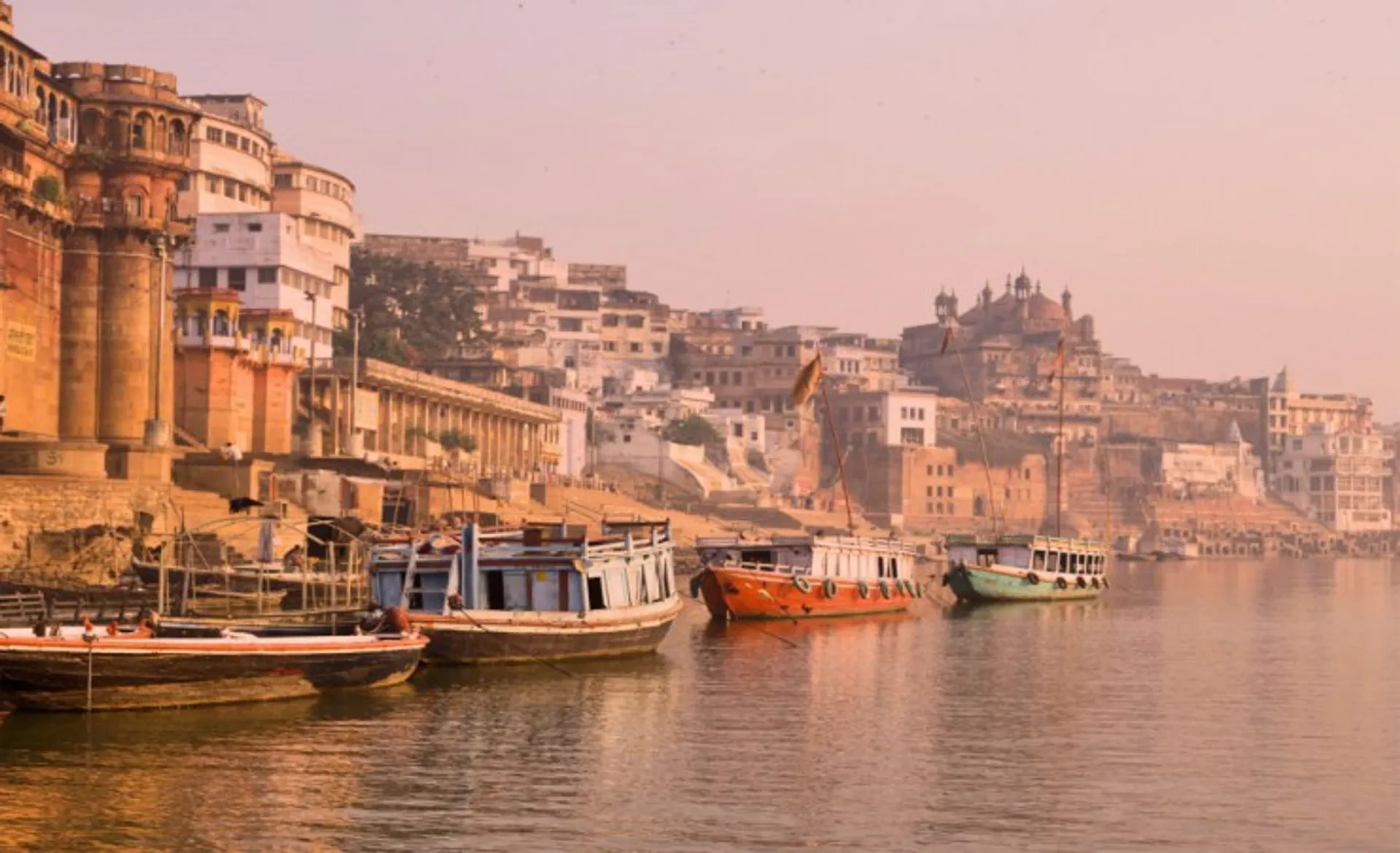 Life On The Ganges In Varanasi