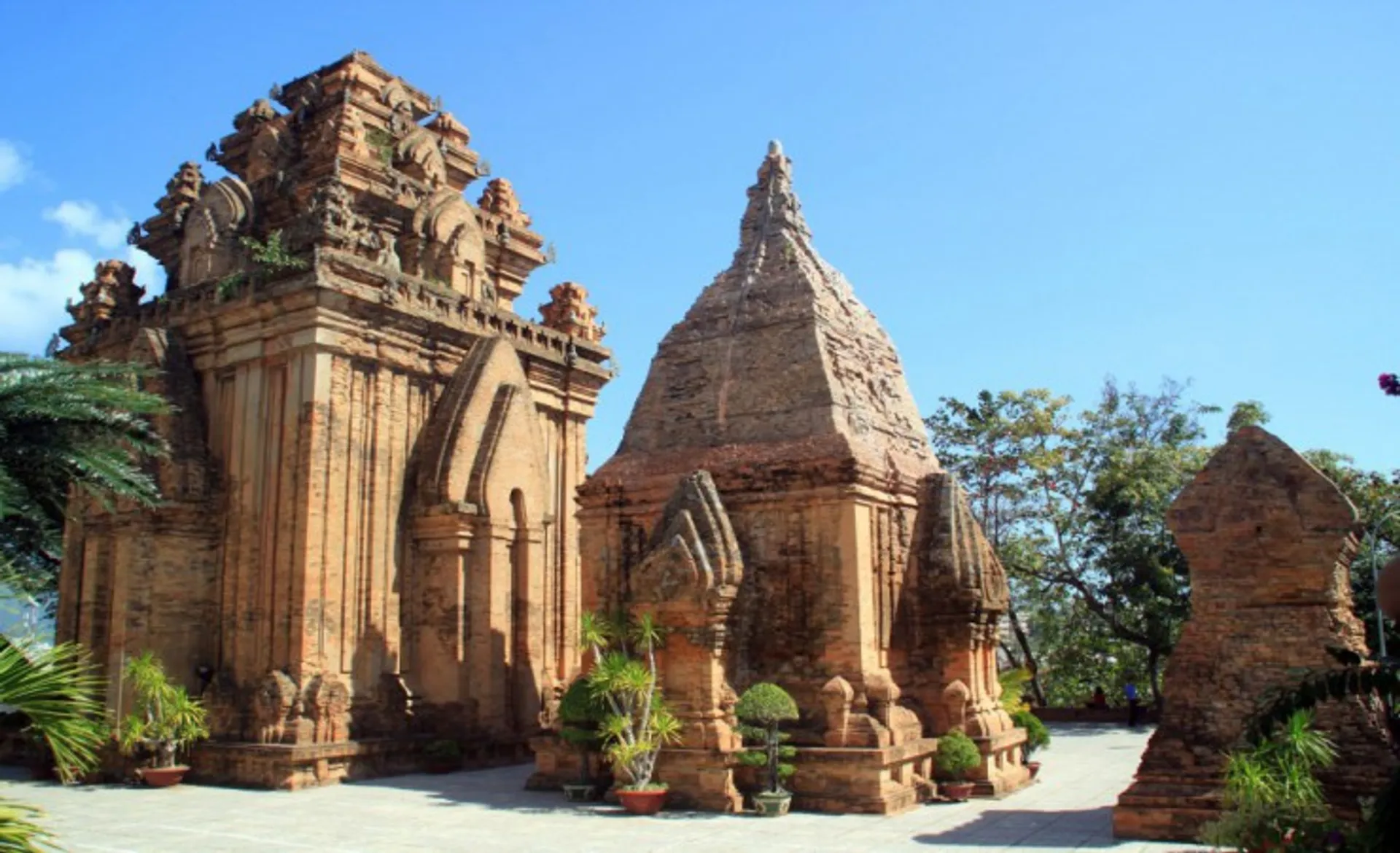 Old Cham Towers In Nha Trang