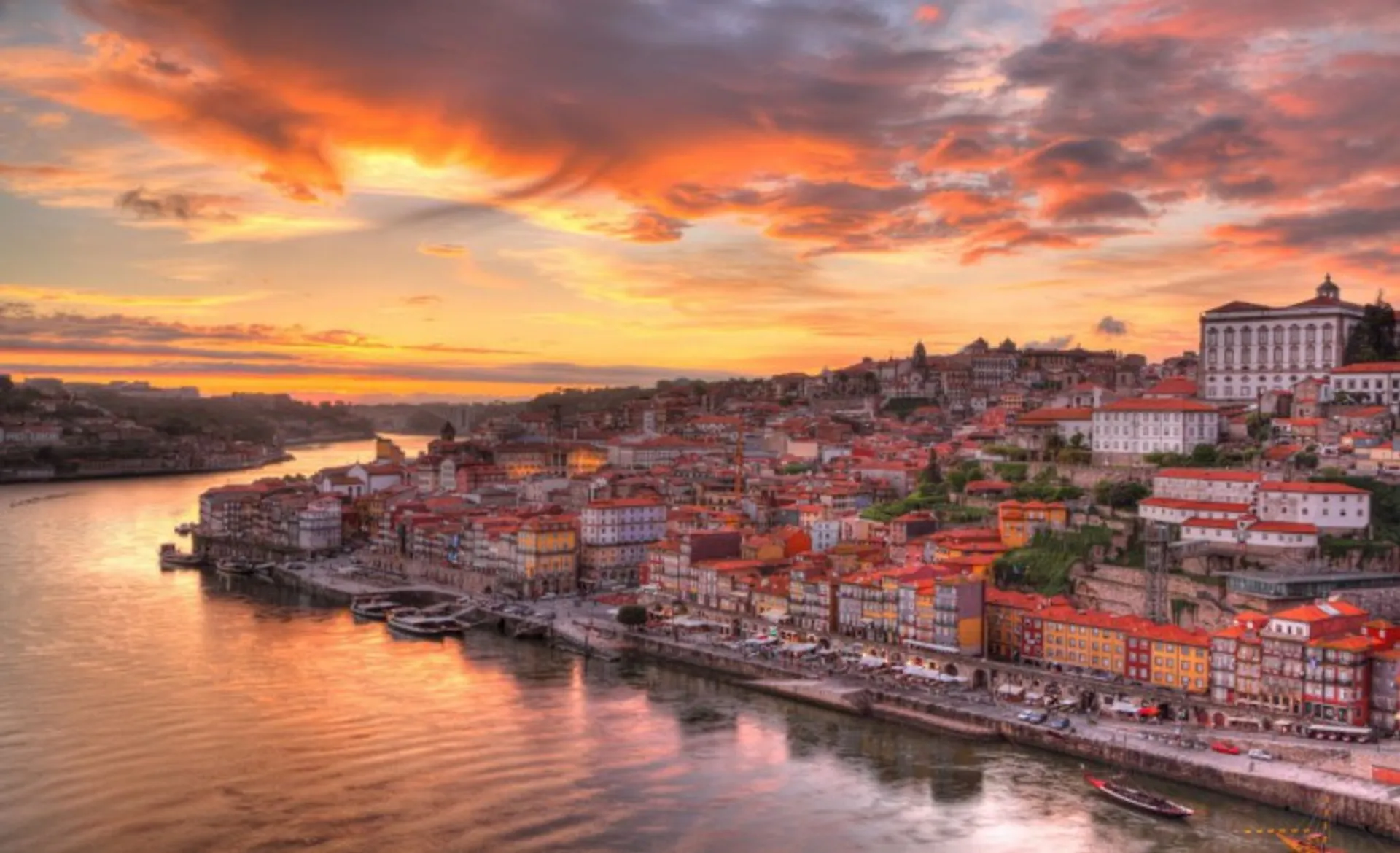 Sunset Over Porto