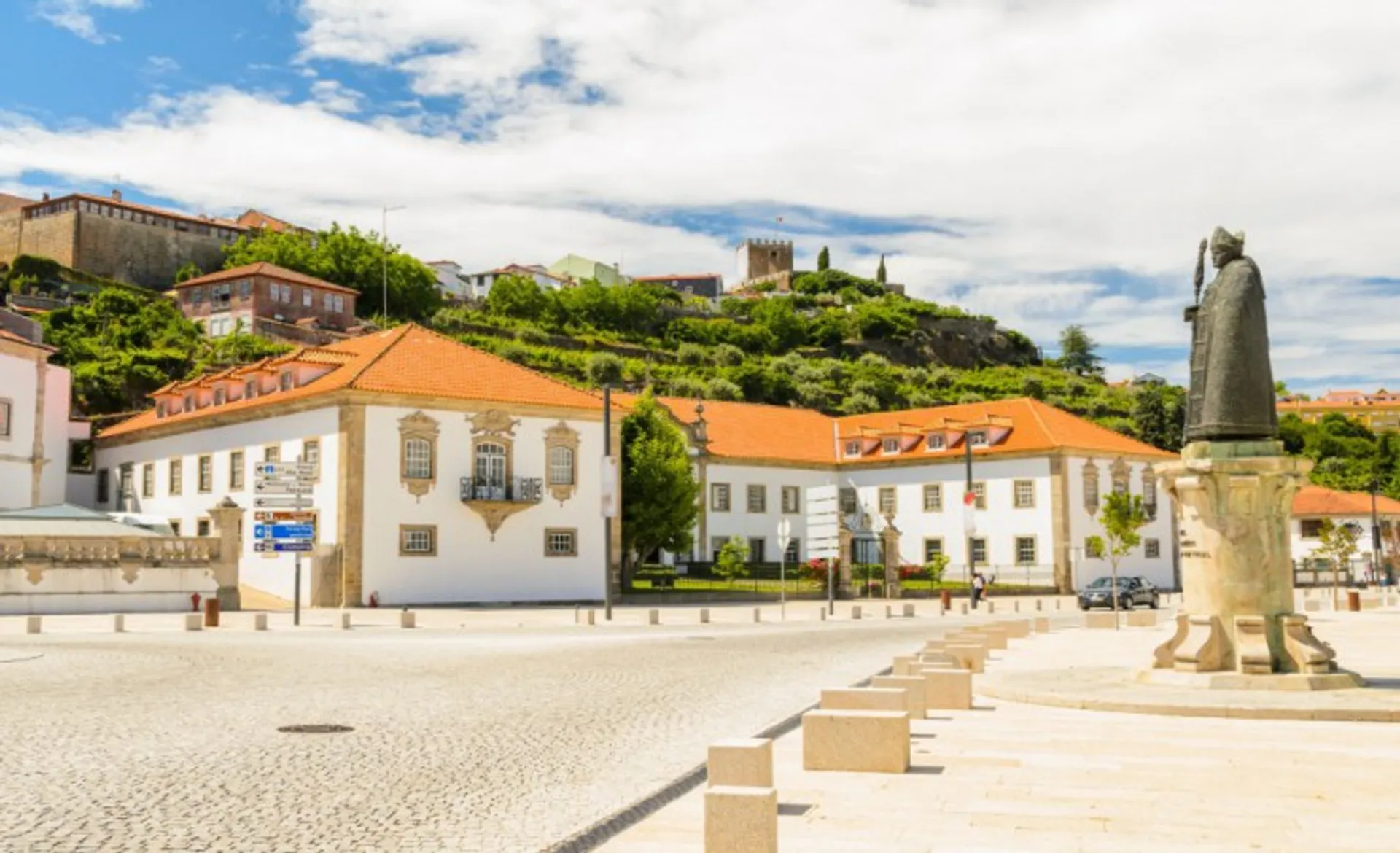 View Of The Castle In Lamego