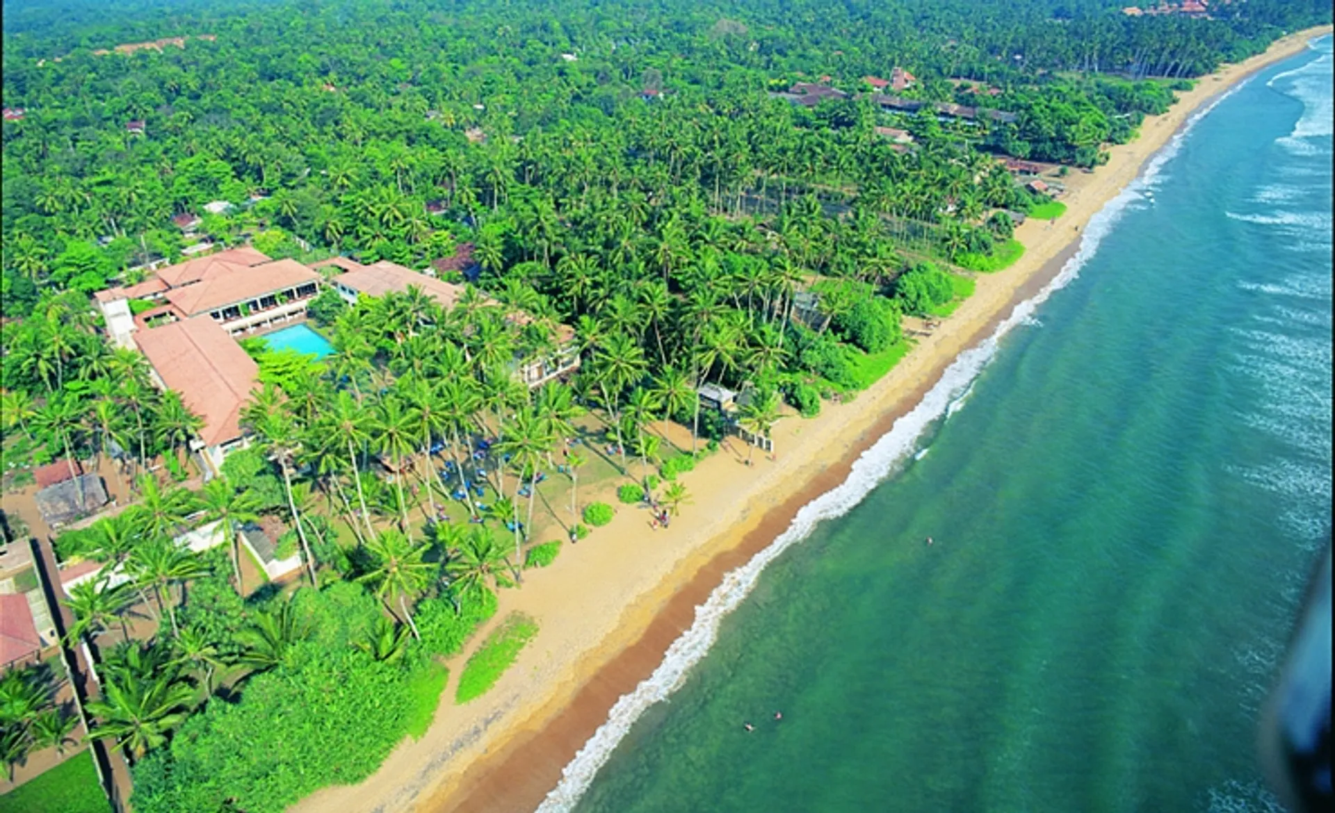 Aerial View Over The Mermaid Hotel and Club