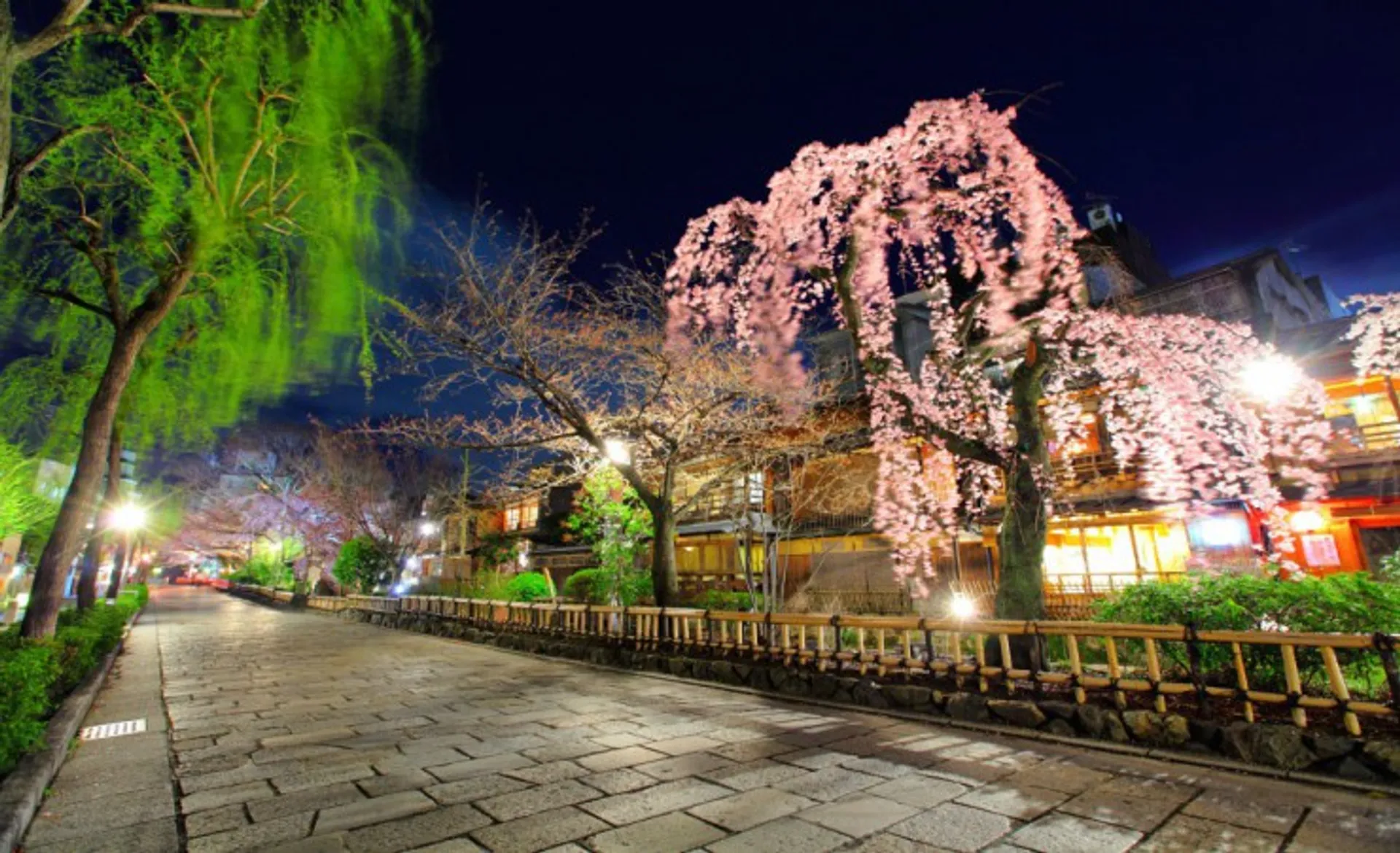 Geisha District Of Gion