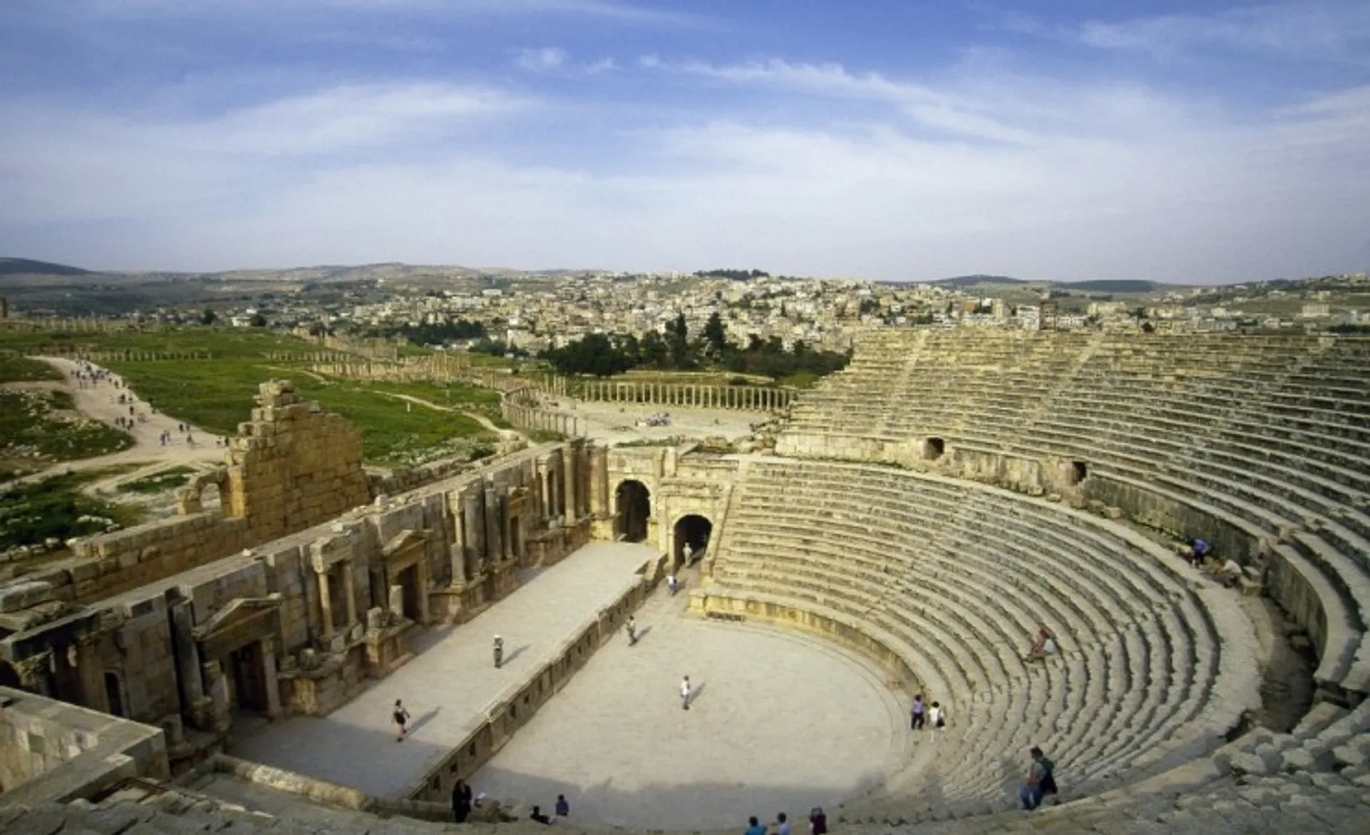 Amphitheatre In Jerash