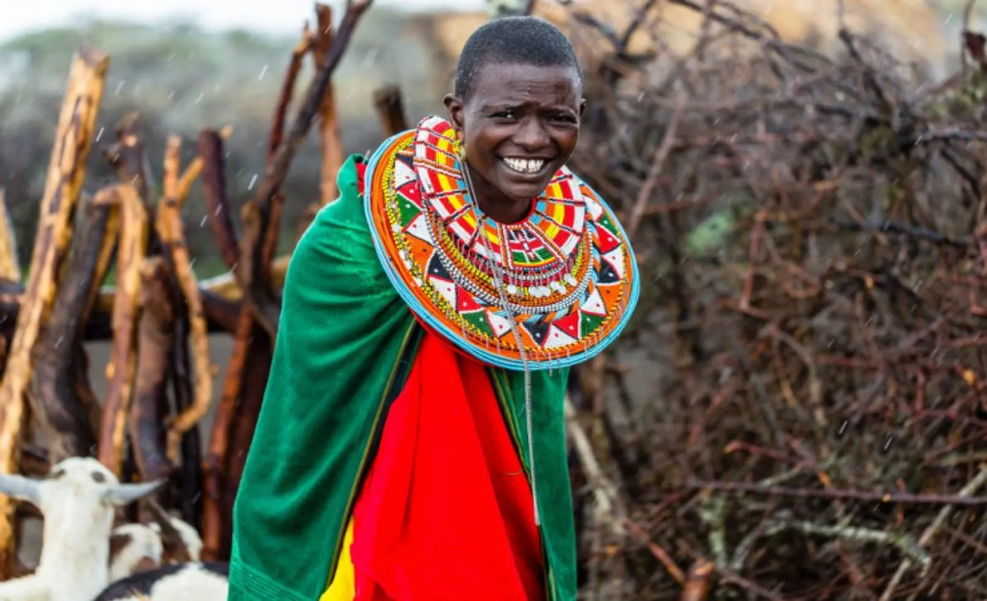 Massai Village Woman