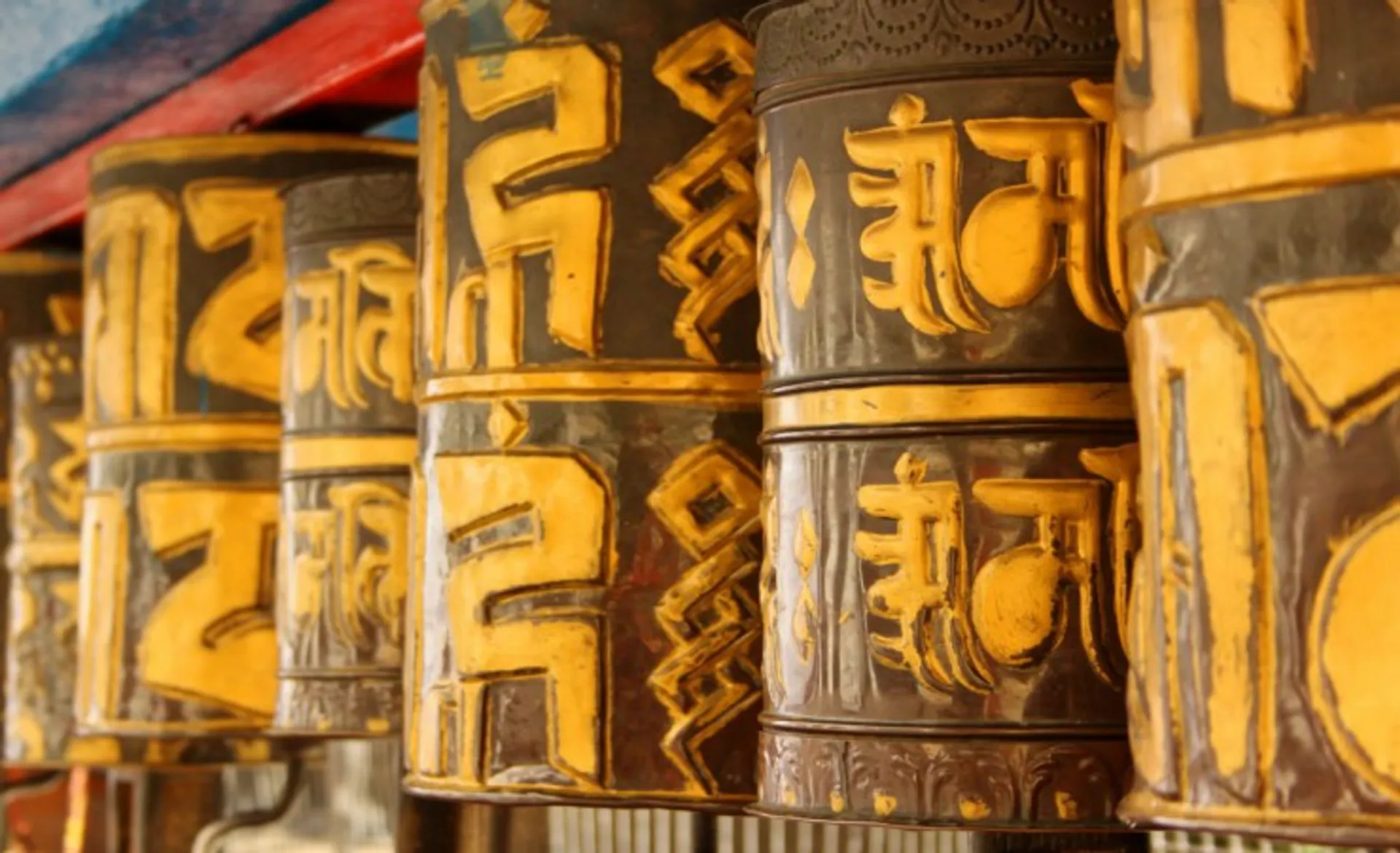 Prayer Wheels In Gangtok
