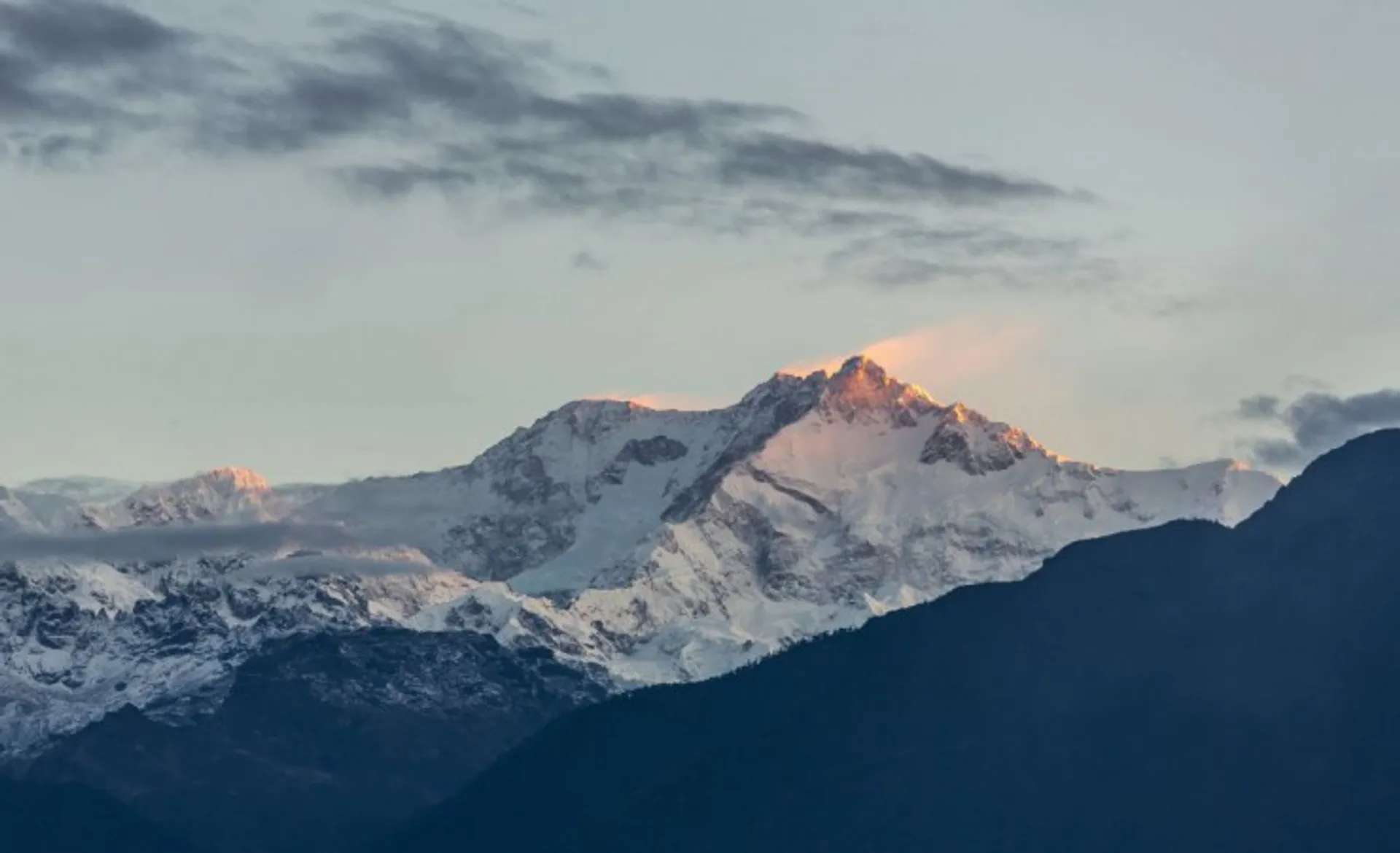 View Of Kangchenjunga From Sikkim