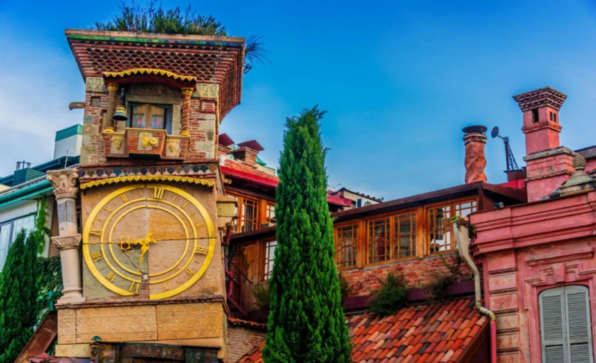 The Leaning Clock Tower
