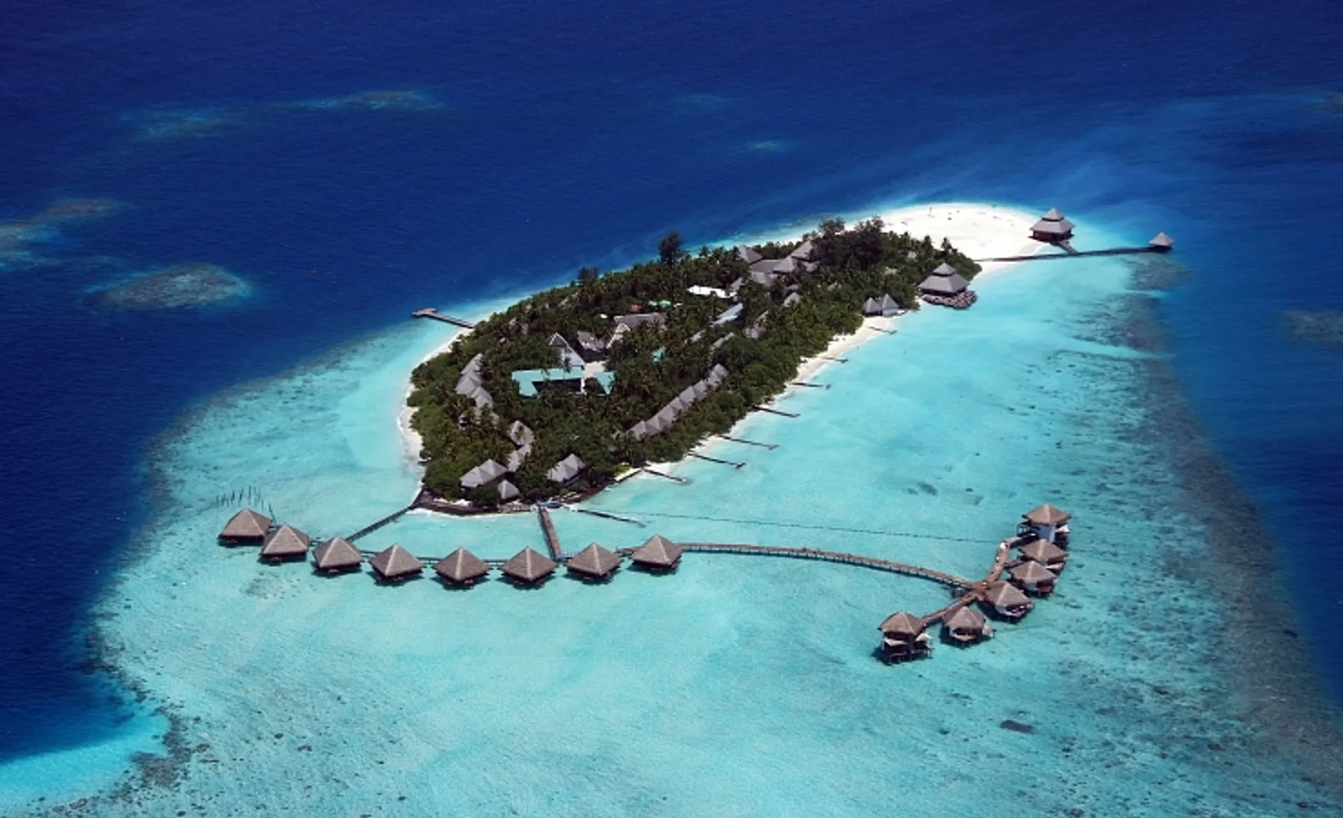 An Island Paradise in the Maldives