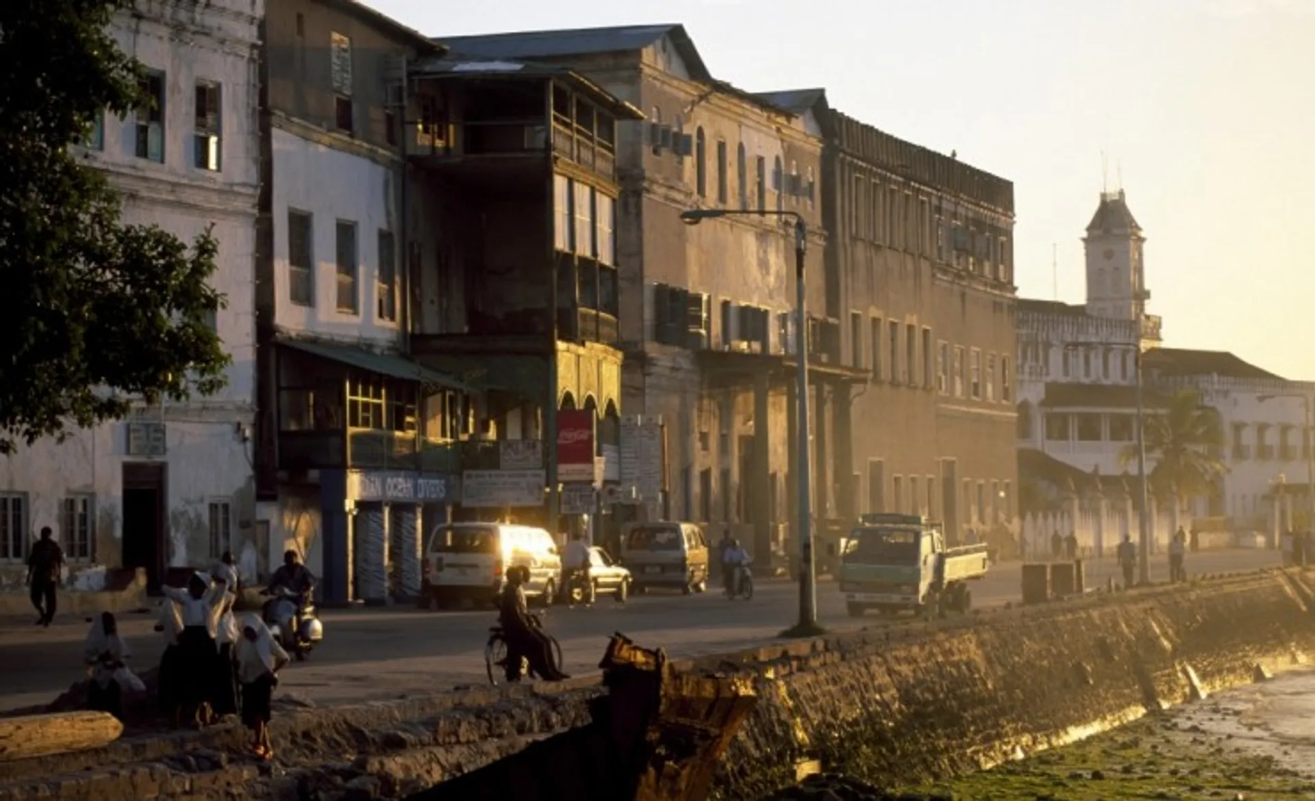 Zanzibar Town At Dusk