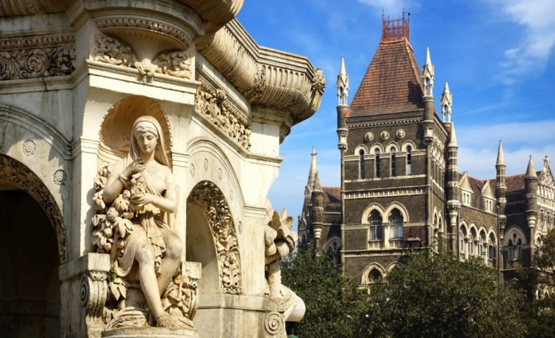 Flora Fountain In Mumbai