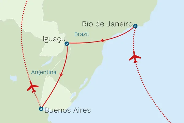 Brazil Cruise Tour To Uruguay & Argentina