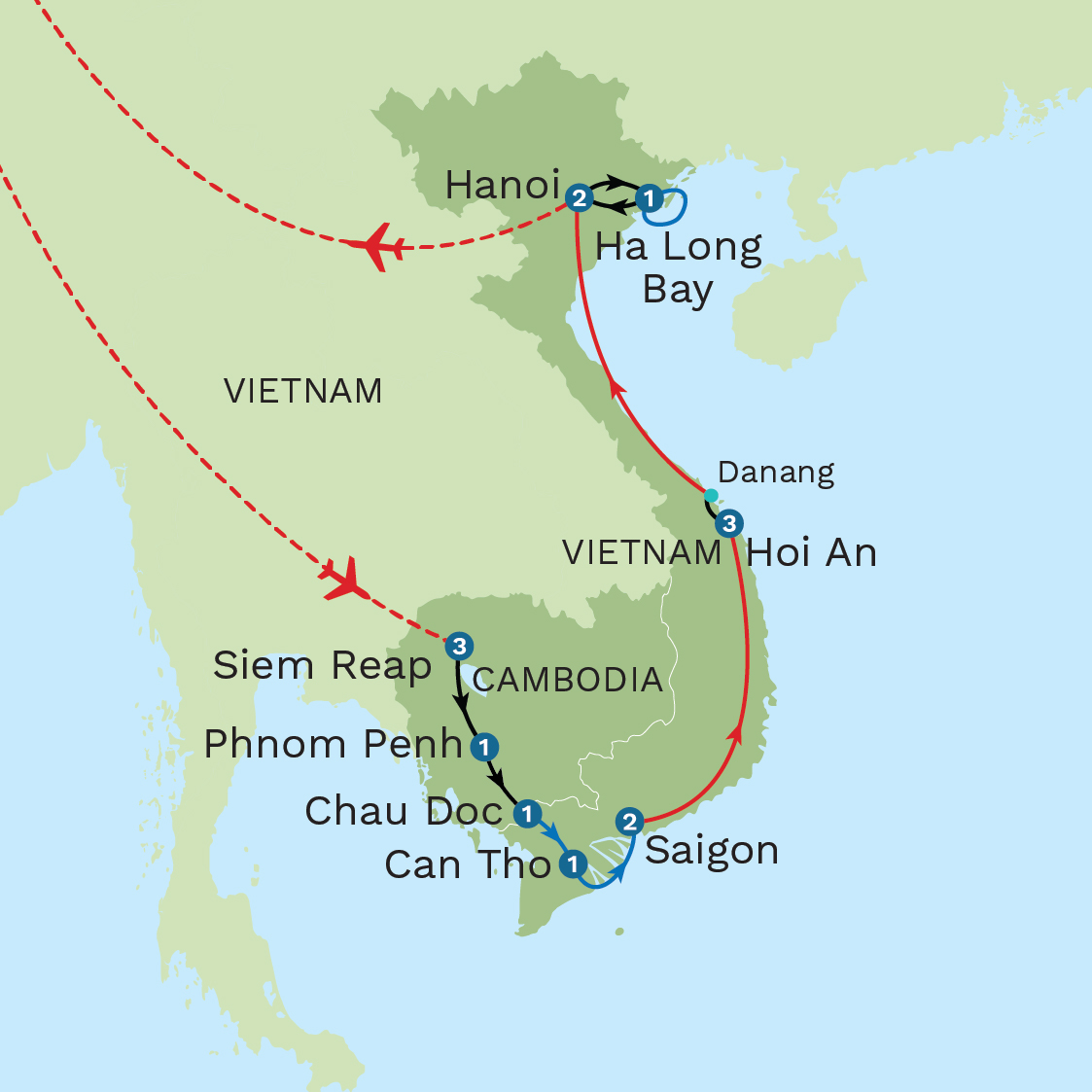 Vietnam And Cambodia Explorer Summer With Laos Extension Mercury Explorer Summer2026 Departures 